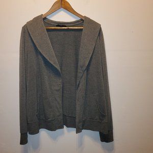 Torrid Shawl Collar Thumb Hole Sweater/Jacket Sz 1